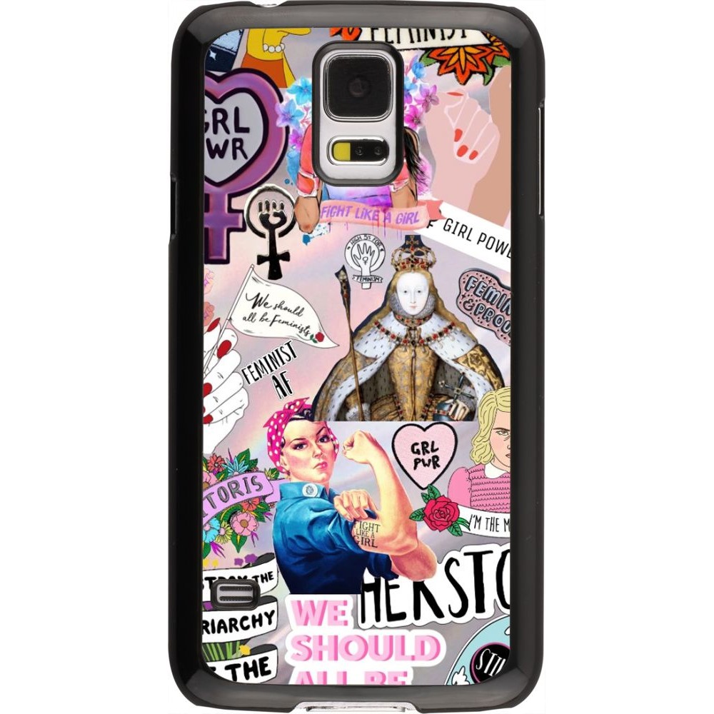 Coque Samsung Galaxy S5 - Girl Power Collage