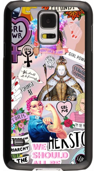 Coque Samsung Galaxy S5 - Girl Power Collage
