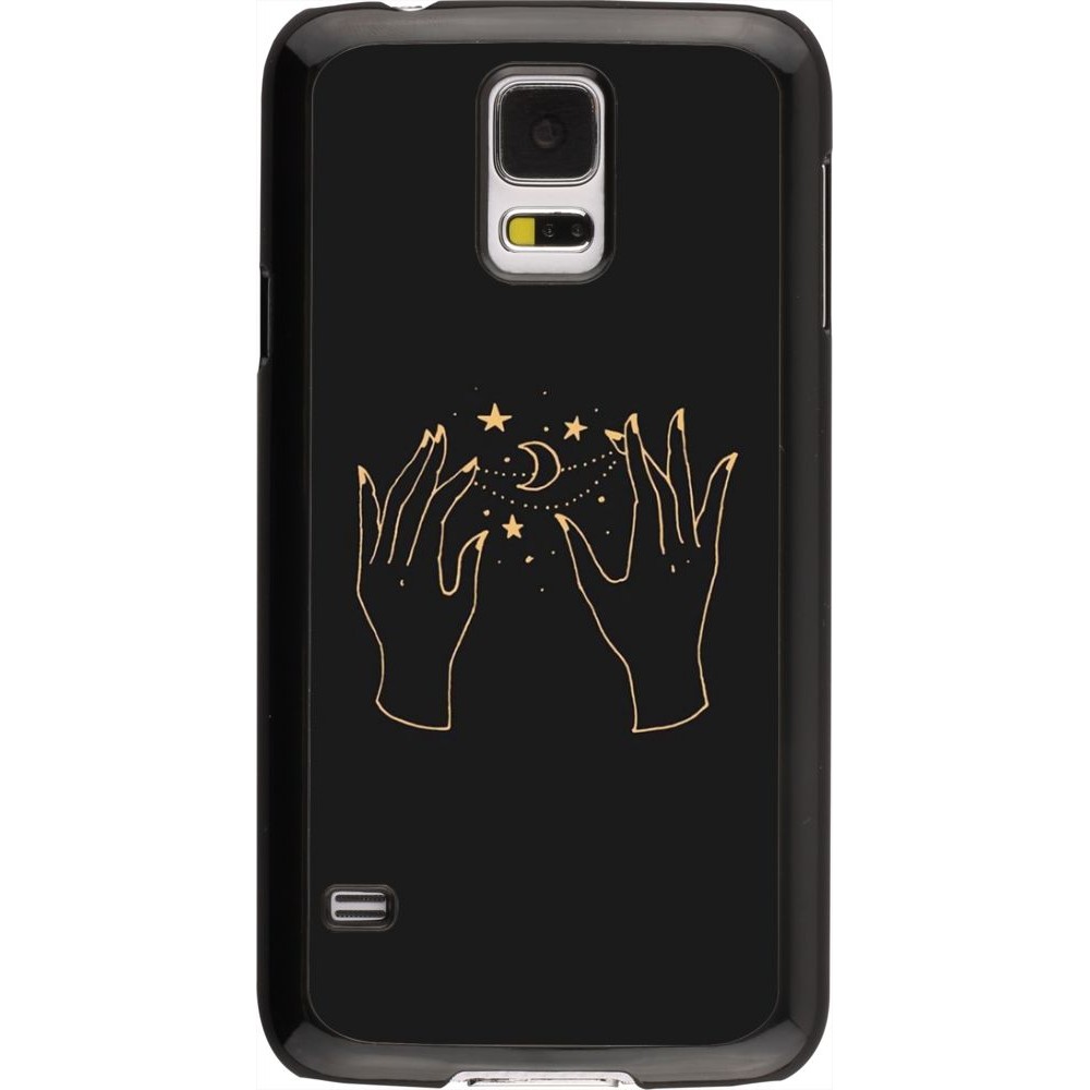 Hülle Samsung Galaxy S5 - Grey magic hands