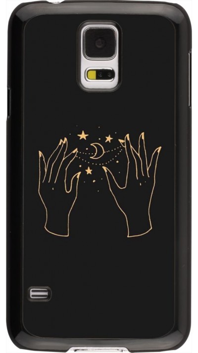 Coque Samsung Galaxy S5 - Grey magic hands