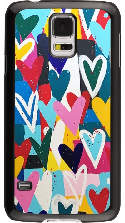 Coque Samsung Galaxy S5 - Joyful Hearts