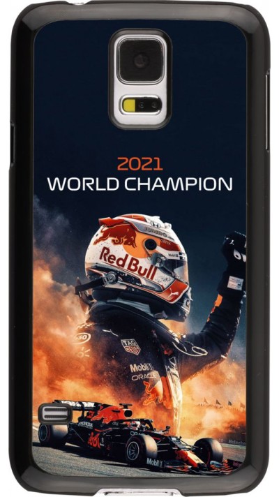 Hülle Samsung Galaxy S5 - Max Verstappen 2021 World Champion