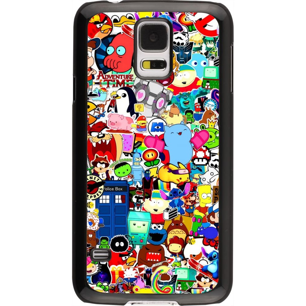 Coque Samsung Galaxy S5 - Mixed cartoons