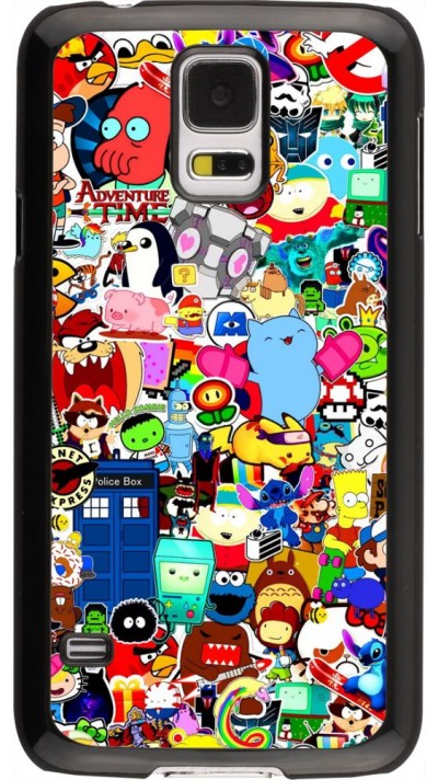 Coque Samsung Galaxy S5 - Mixed cartoons