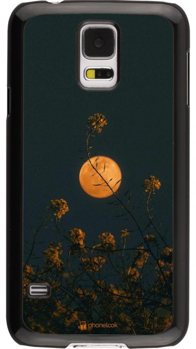 Coque Samsung Galaxy S5 - Moon Flowers