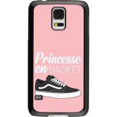 Coque Samsung Galaxy S5 - princesse en basket