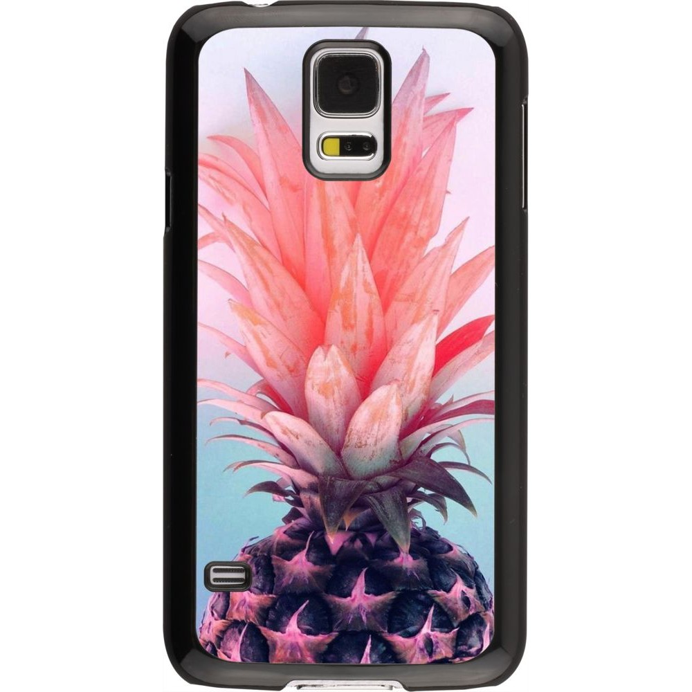 Coque Samsung Galaxy S5 - Purple Pink Pineapple