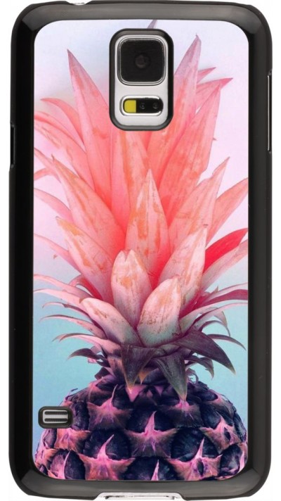 Coque Samsung Galaxy S5 - Purple Pink Pineapple