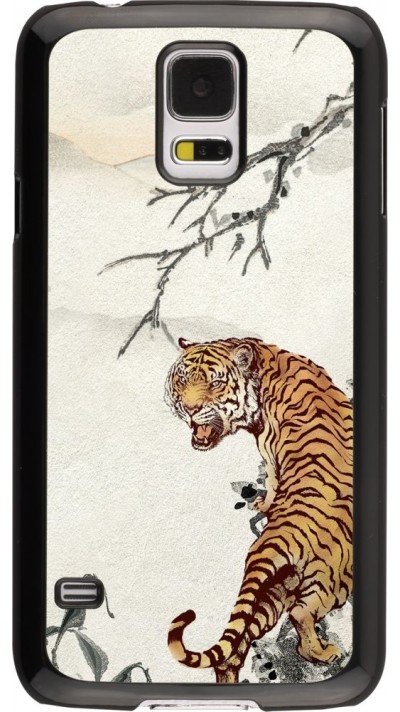 Coque Samsung Galaxy S5 - Roaring Tiger