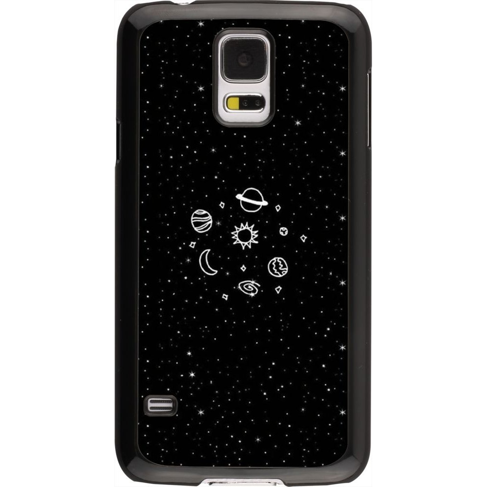 Coque Samsung Galaxy S5 - Space Doodle