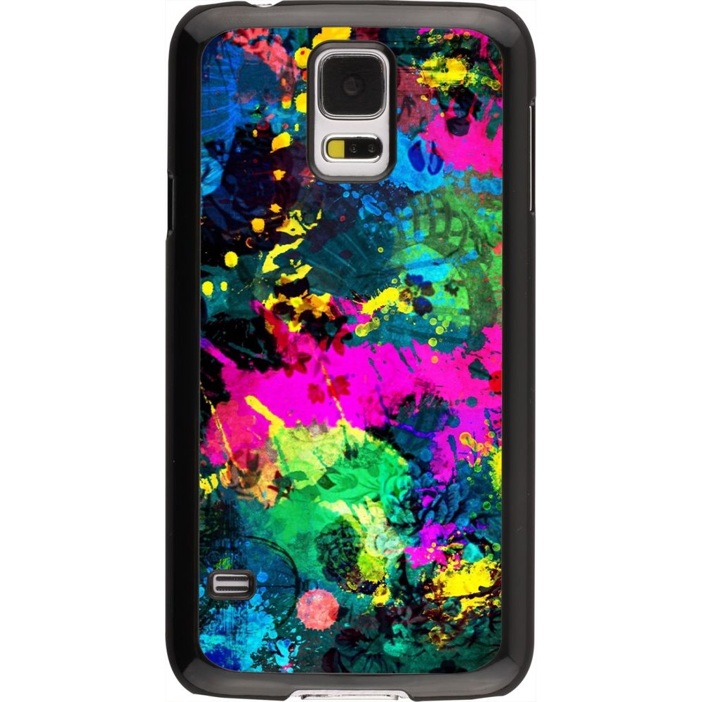 Coque Samsung Galaxy S5 - splash paint
