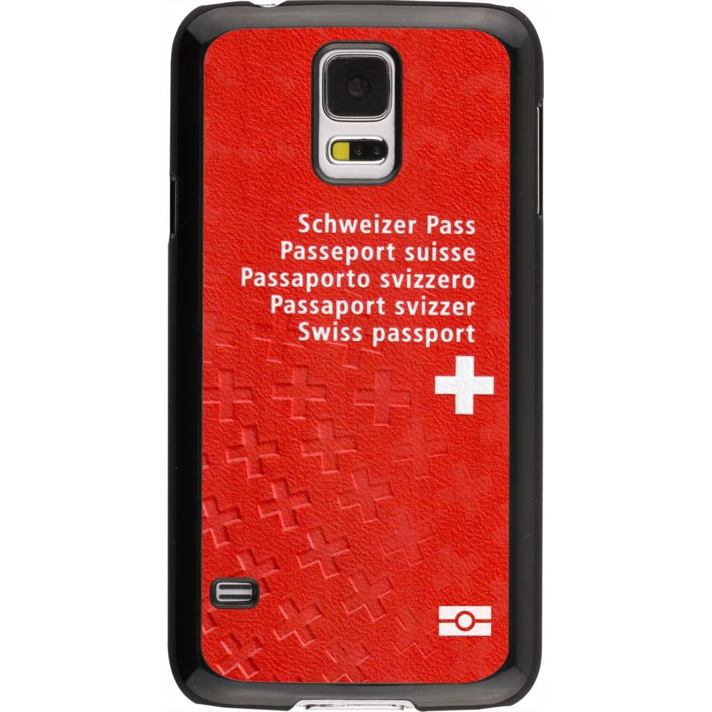 Coque Samsung Galaxy S5 -  Swiss Passport