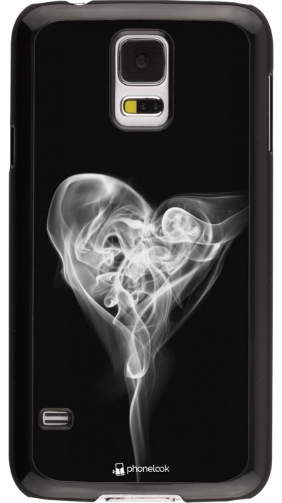 Coque Samsung Galaxy S5 - Valentine 2022 Black Smoke