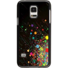 Coque Samsung Galaxy S5 Mini - Abstract bubule lines