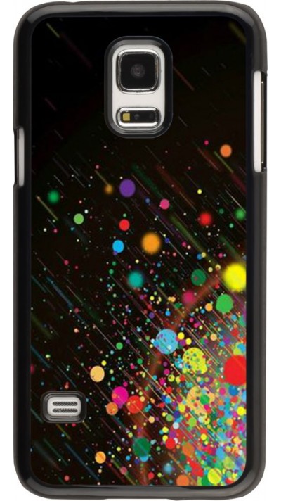 Coque Samsung Galaxy S5 Mini - Abstract bubule lines