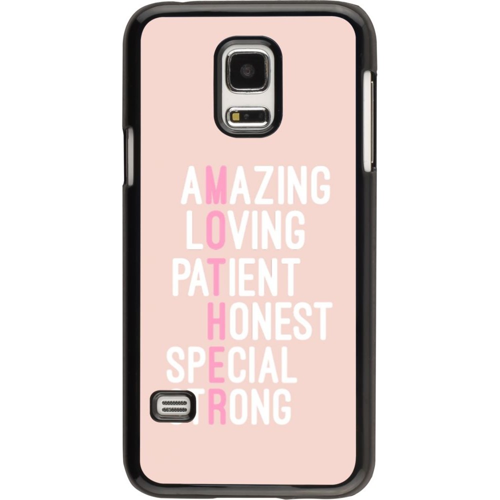 Hülle Samsung Galaxy S5 Mini - Amazing Mom 2022