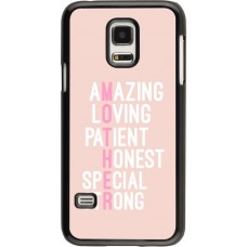 Hülle Samsung Galaxy S5 Mini - Amazing Mom 2022