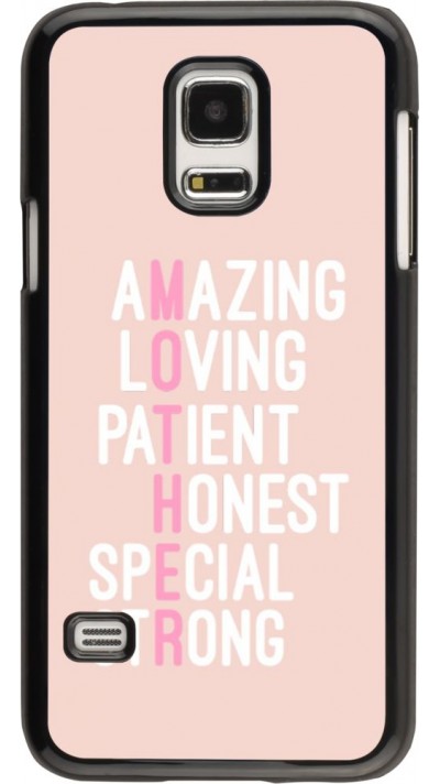 Hülle Samsung Galaxy S5 Mini - Amazing Mom 2022