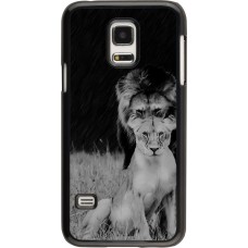 Coque Samsung Galaxy S5 Mini - Angry lions