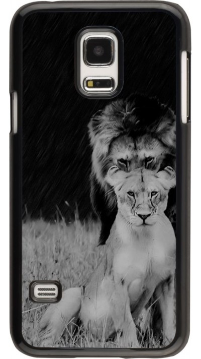 Coque Samsung Galaxy S5 Mini - Angry lions