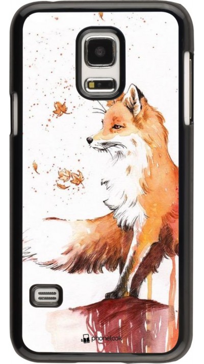 Hülle Samsung Galaxy S5 Mini - Autumn 21 Fox