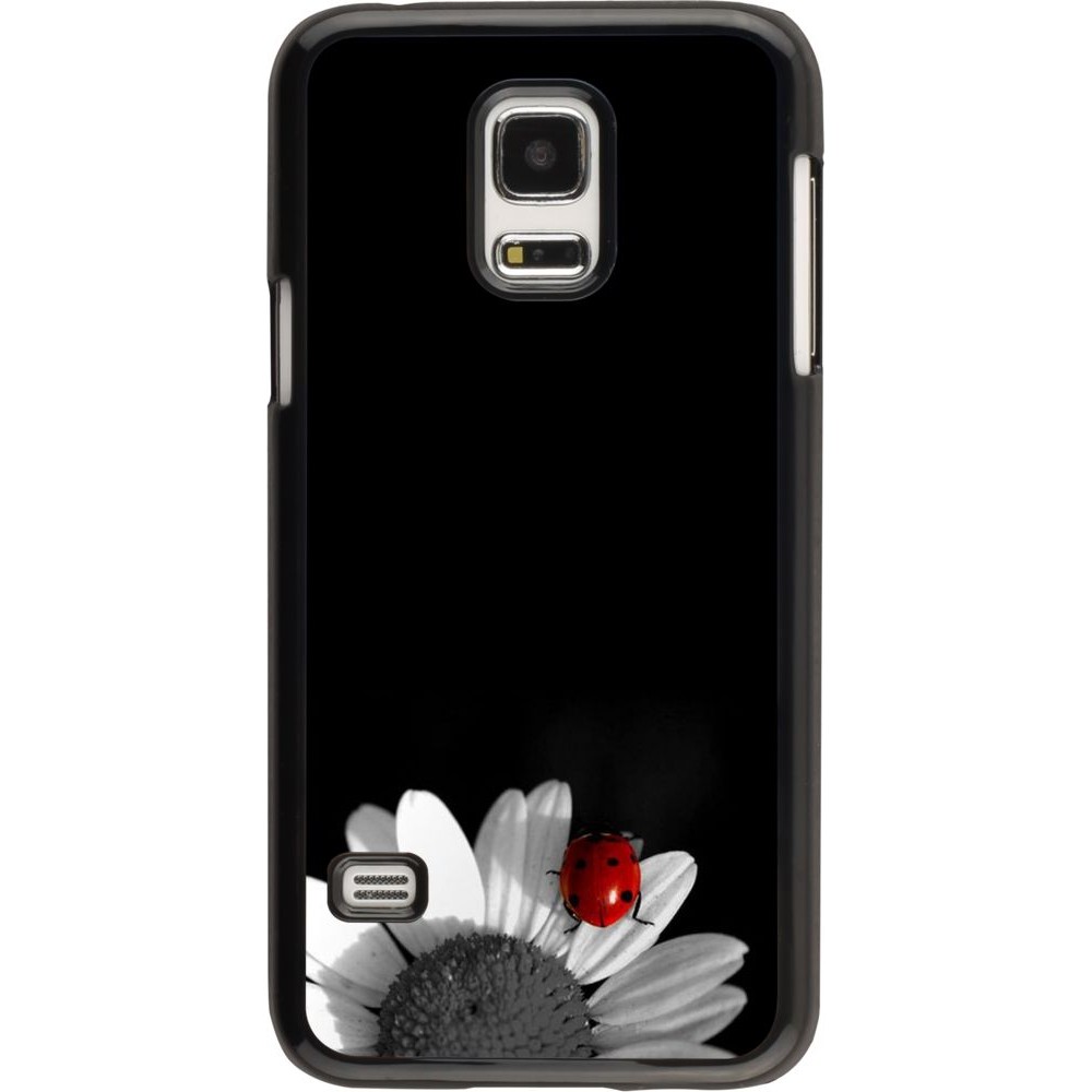Hülle Samsung Galaxy S5 Mini - Black and white Cox