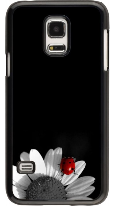 Hülle Samsung Galaxy S5 Mini - Black and white Cox