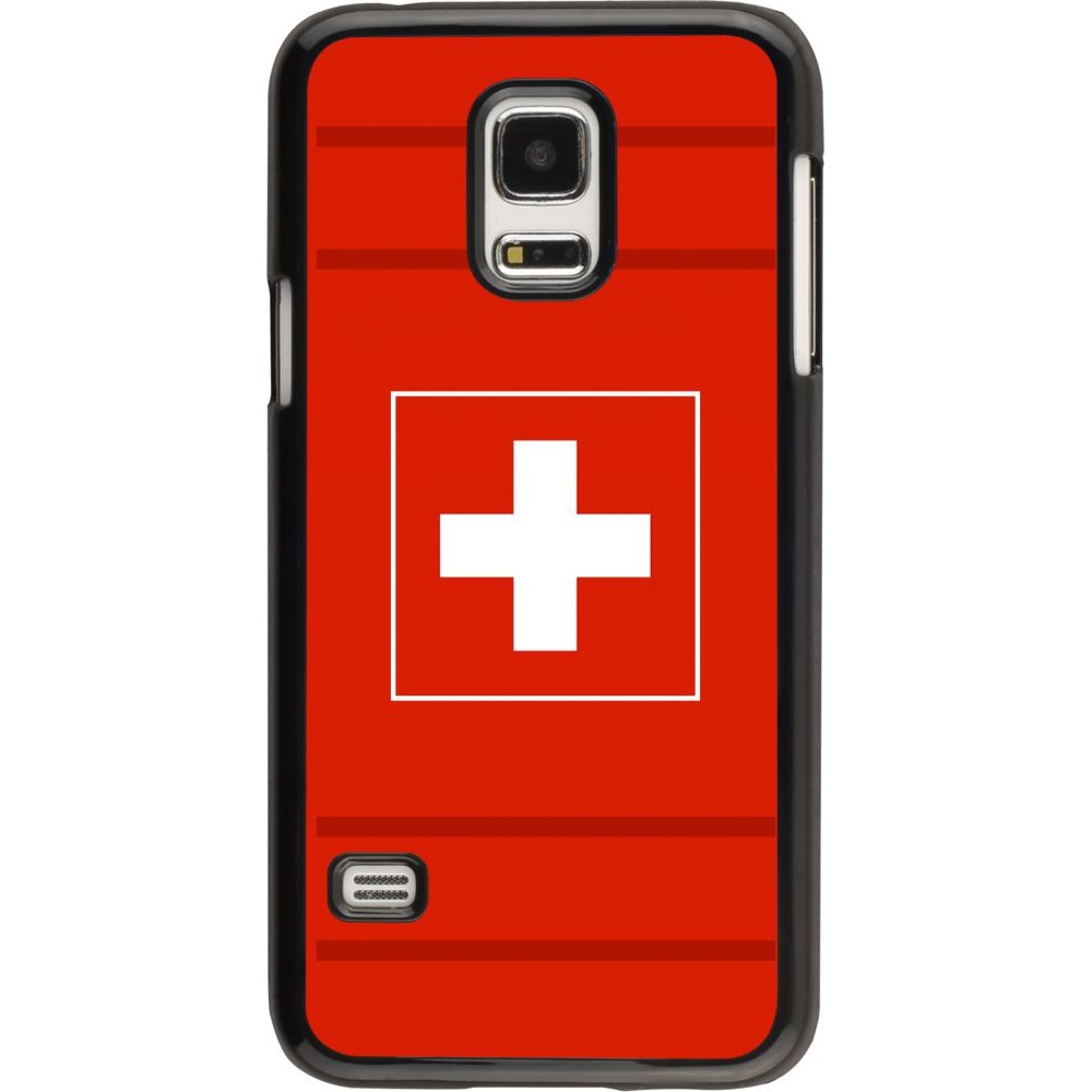 Hülle Samsung Galaxy S5 Mini - Euro 2020 Switzerland