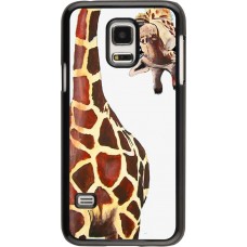 Hülle Samsung Galaxy S5 Mini - Giraffe Fit