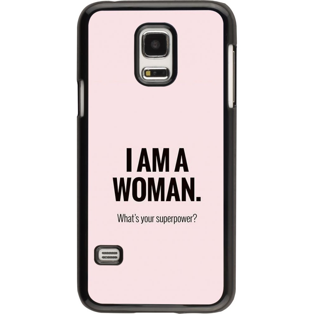 Coque Samsung Galaxy S5 Mini - I am a woman