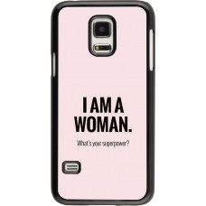 Hülle Samsung Galaxy S5 Mini - I am a woman