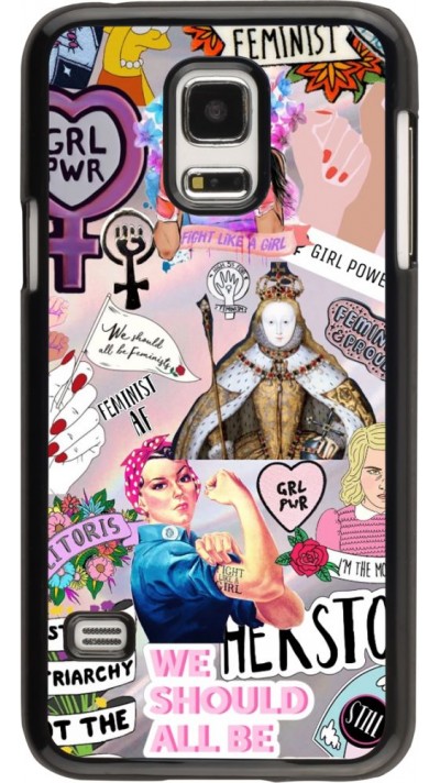 Coque Samsung Galaxy S5 Mini - Girl Power Collage