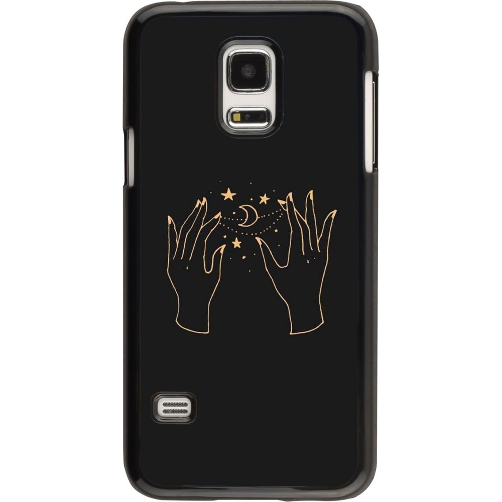 Coque Samsung Galaxy S5 Mini - Grey magic hands