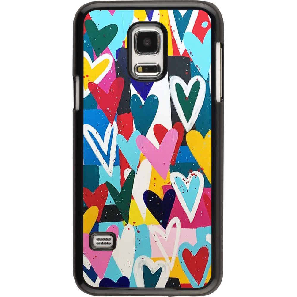 Hülle Samsung Galaxy S5 Mini - Joyful Hearts