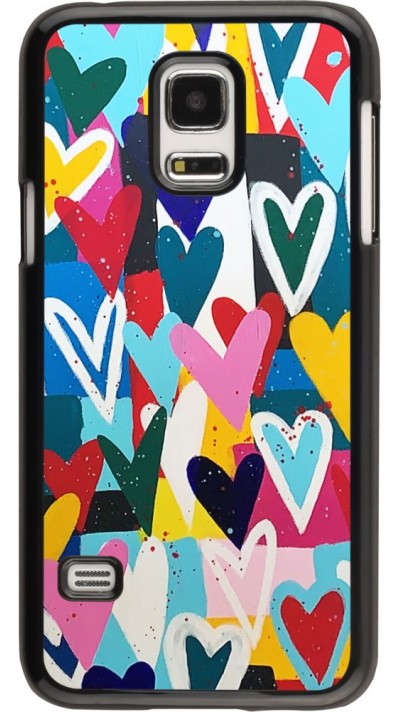 Hülle Samsung Galaxy S5 Mini - Joyful Hearts