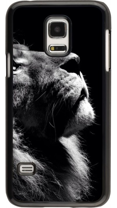 Coque Samsung Galaxy S5 Mini - Lion looking up