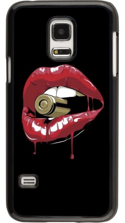 Hülle Samsung Galaxy S5 Mini - Lips bullet