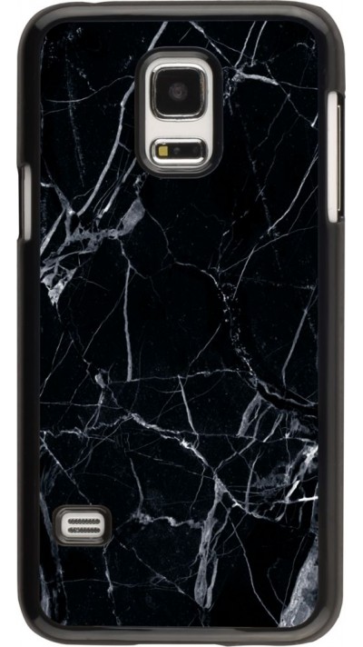 Coque Samsung Galaxy S5 Mini -  Marble Black 01