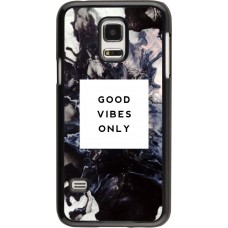 Coque Samsung Galaxy S5 Mini -  Marble Good Vibes Only