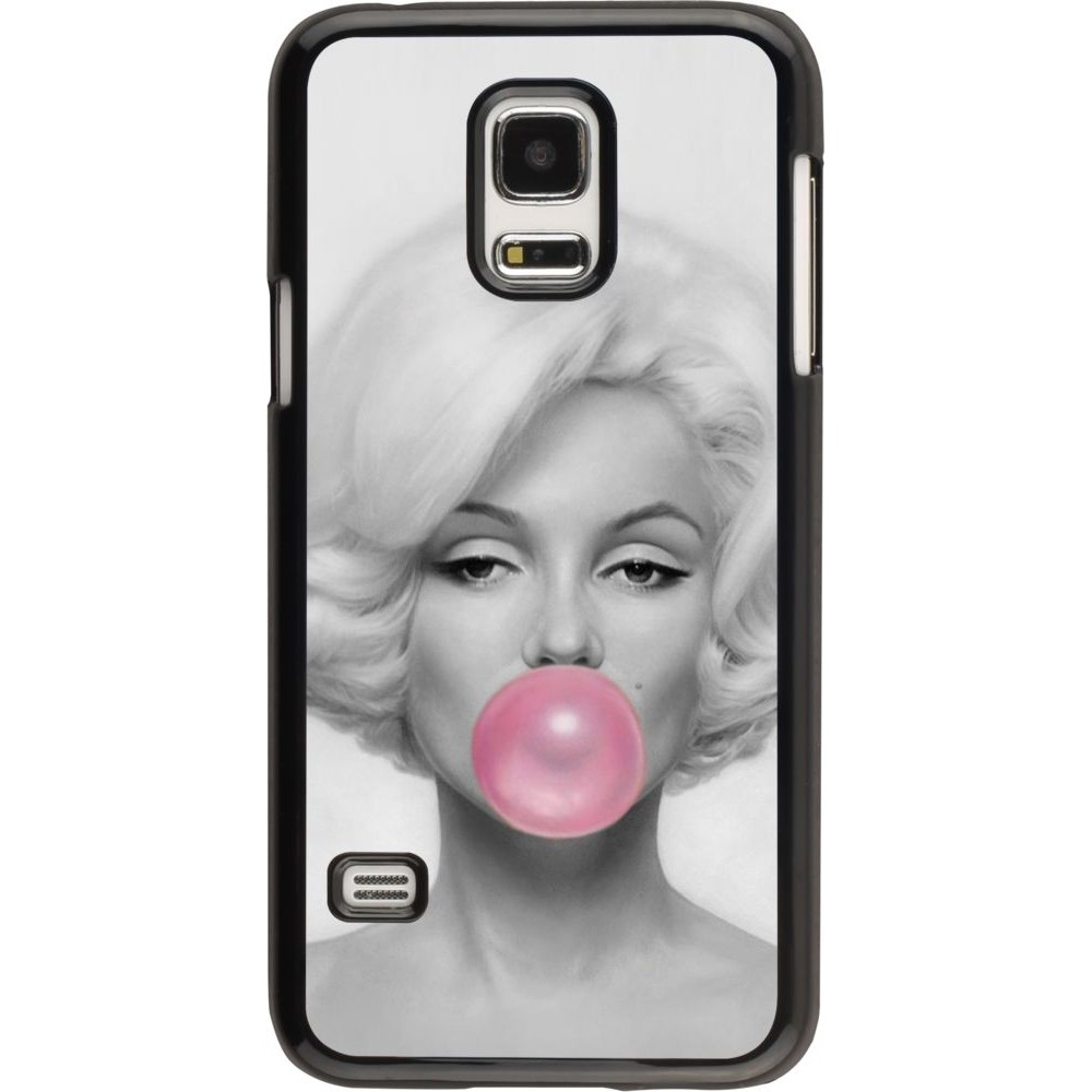 Hülle Samsung Galaxy S5 Mini  Marilyn Bubble