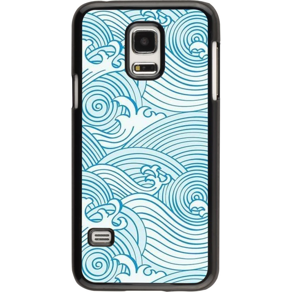 Hülle Samsung Galaxy S5 Mini - Ocean Waves
