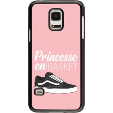 Coque Samsung Galaxy S5 Mini - princesse en basket