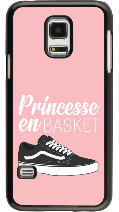 Hülle Samsung Galaxy S5 Mini - princesse en basket