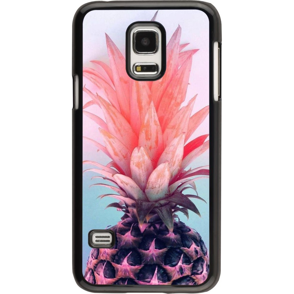 Coque Samsung Galaxy S5 Mini - Purple Pink Pineapple