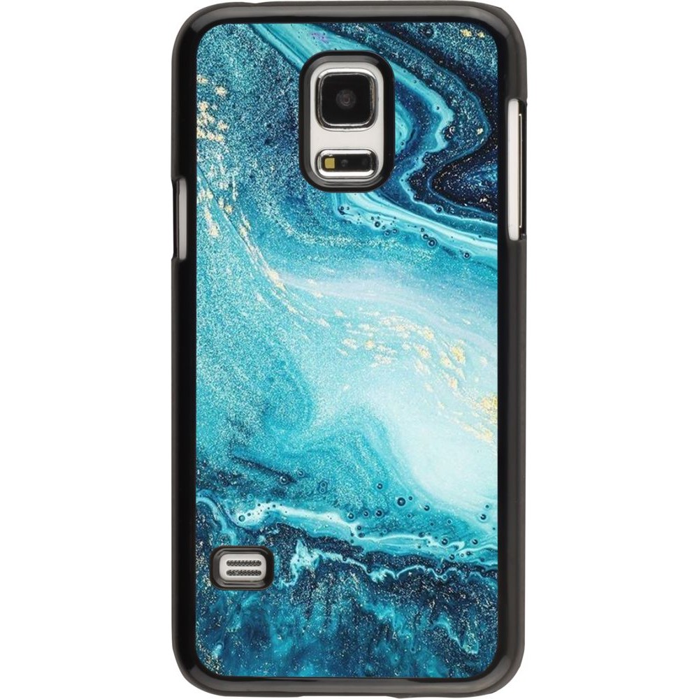 Hülle Samsung Galaxy S5 Mini - Sea Foam Blue