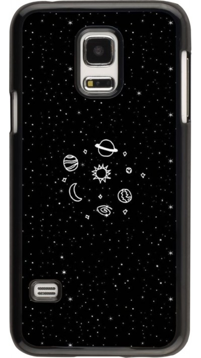 Coque Samsung Galaxy S5 Mini - Space Doodle