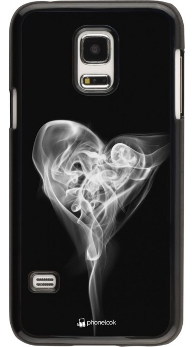 Coque Samsung Galaxy S5 Mini - Valentine 2022 Black Smoke