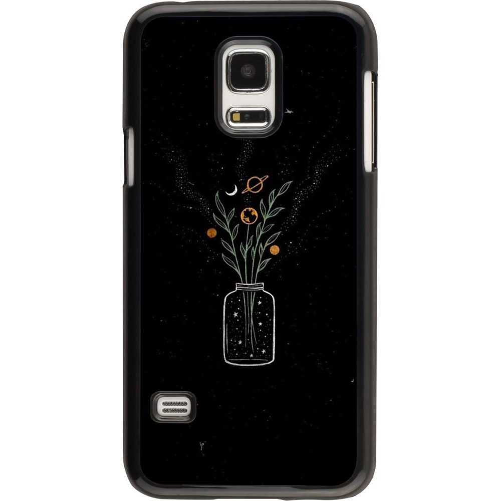 Hülle Samsung Galaxy S5 Mini - Vase black