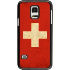 Coque Samsung Galaxy S5 Mini - Vintage Flag SWISS