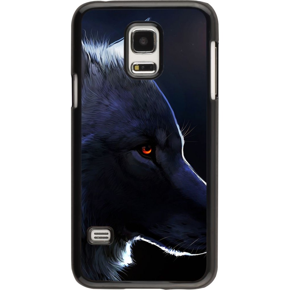 Hülle Samsung Galaxy S5 Mini -  Wolf Shape